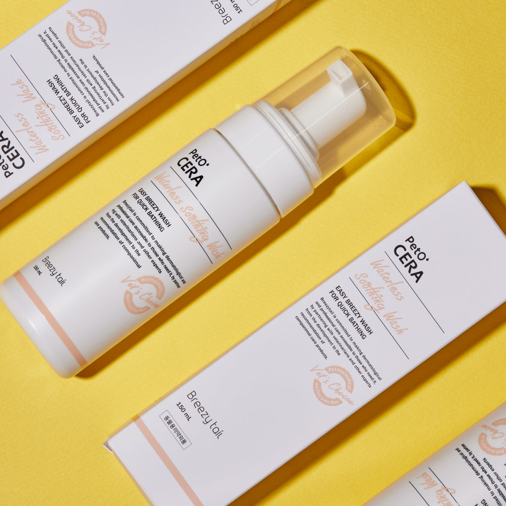 PetO'Cera Waterless Cat Shampoo Breezytail